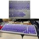 thumbnail image 2 of PBT Dye Sublimation Keycaps Original Height Gradients 125Keys Top/Side Engraveds Letters Keycaps for Mechanical Keyboards Purple, 2 of 5