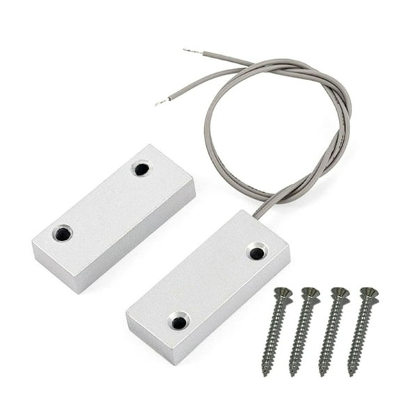 Wired-Magnetic Door Window Contact Sensor Waterproof Door Window Sensors Detector for Home Security Alarm System