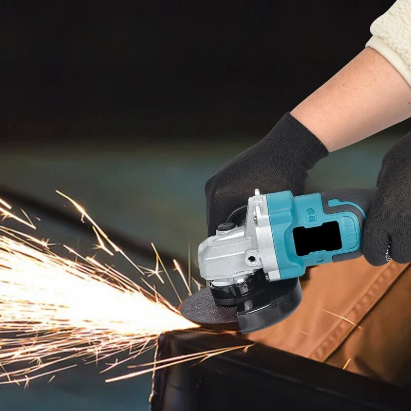 125mm Brushless Cordless Electric Angle Grinder Woodworking Polisher For Makita