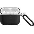 thumbnail image 2 of Native Union Active Case for AirPods Pro 3 – Silky Smooth Matte Silicone Case with Clip to Attach Anywhere (Black), 2 of 6