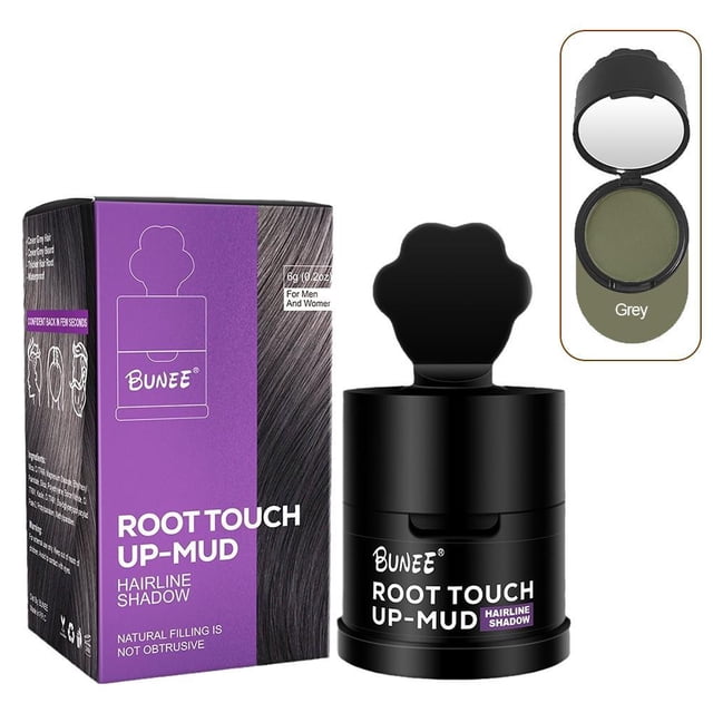 Waterproof Hairline Contour Shadow Powder Mud, Forehead Filling & Root Touch-Up for Thinning Hair, Natural-Looking Hairline Enhancement (4g, Multiple Colors Available)