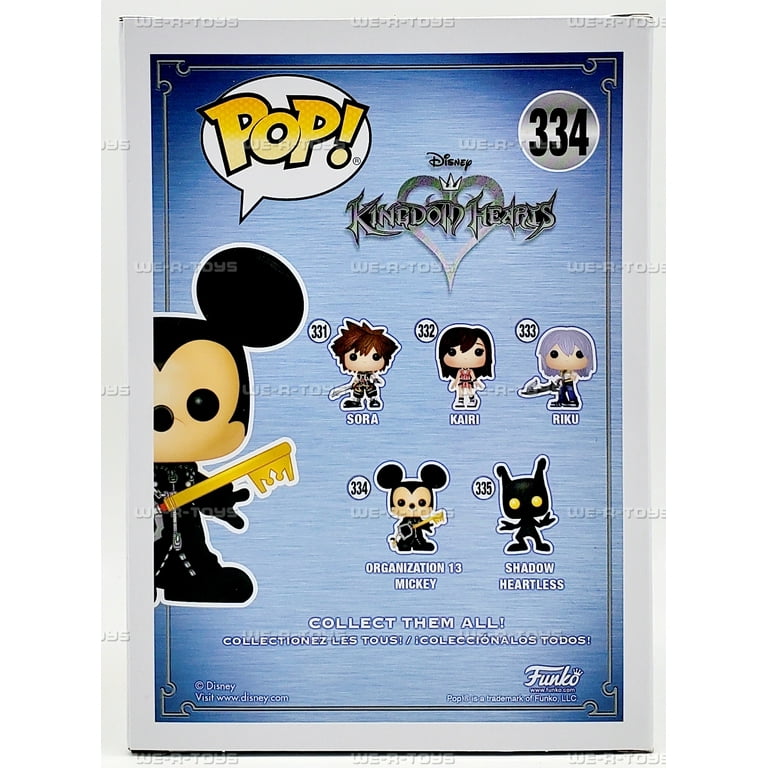 Funko POP Disney Kingdom Hearts Organization 13 Mickey 334 Vinyl