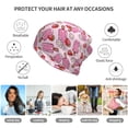 thumbnail image 5 of Disketp Strawberry Popsicle Slouchy Beanie Hip-Hop Soft Lightweight Running Beanie Adult Hats Chemo Cap for Men Women, 5 of 8