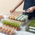 thumbnail image 4 of Refrigerador De Cocina Caja De Almacenamiento Transparente Para Huevos Frescos Kearding HA027338-02, 4 of 7