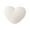 White, variant on Red Red Heart Shape Plush Pillow Cushion For Sofa Bed Chair Home Decor Soft Comfortable Throw Pillow Decorative Accent 17.72X13.78Inch