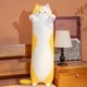 thumbnail image 5 of 90/130cm, tamaño grande, gatos gigantes largos, juguete de peluche, Animal cilíndrico, almohada de refuerzo, gato de peluche, peluche para niños, regalo para Amiga durmiendo, 5 of 5