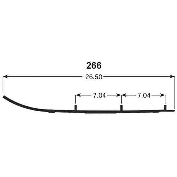 Sp1 New Ripper 4" Arctic Cat Runners, 160-72421