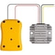 thumbnail image 4 of Adaptador de batería PIX-LINK y convertidor de voltaje de CC para Dewalt 20V a 12V Amarillo + plata, 4 of 8