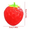 thumbnail image 5 of STPToys 12Pcs Strawberry Slow Rebound Stress Relief Balls, Cute Fruit Shaped Soft Squeezable Balls for Anxiety Relief,Classroom Prizes and Holiday Event Reward Supplies, 5 of 9