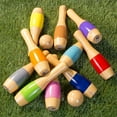 thumbnail image 5 of Lawn Bowling Game/Skittle Ball- Indoor and Outdoor Set by Hey! Play! (9.5 Inch), 5 of 7