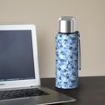 thumbnail image 5 of Camouflage 20oz Stainless Steel Thermal Bottle with Tea Filter and Cup Lid, Vacuum Insulated Coffee Mug with 316L Inner Liner, Leakproof Travel Thermos for Office, Commute & Outdoor, 5 of 6