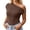 e-118Red490, variant on FUYUDY Women Tshirts Fashion Sleeveless Off Shoulder T-Shirt Corset Waist Cincher Streetwear Casual Tops For Ladies Breathable Female Solid Color Dailywear