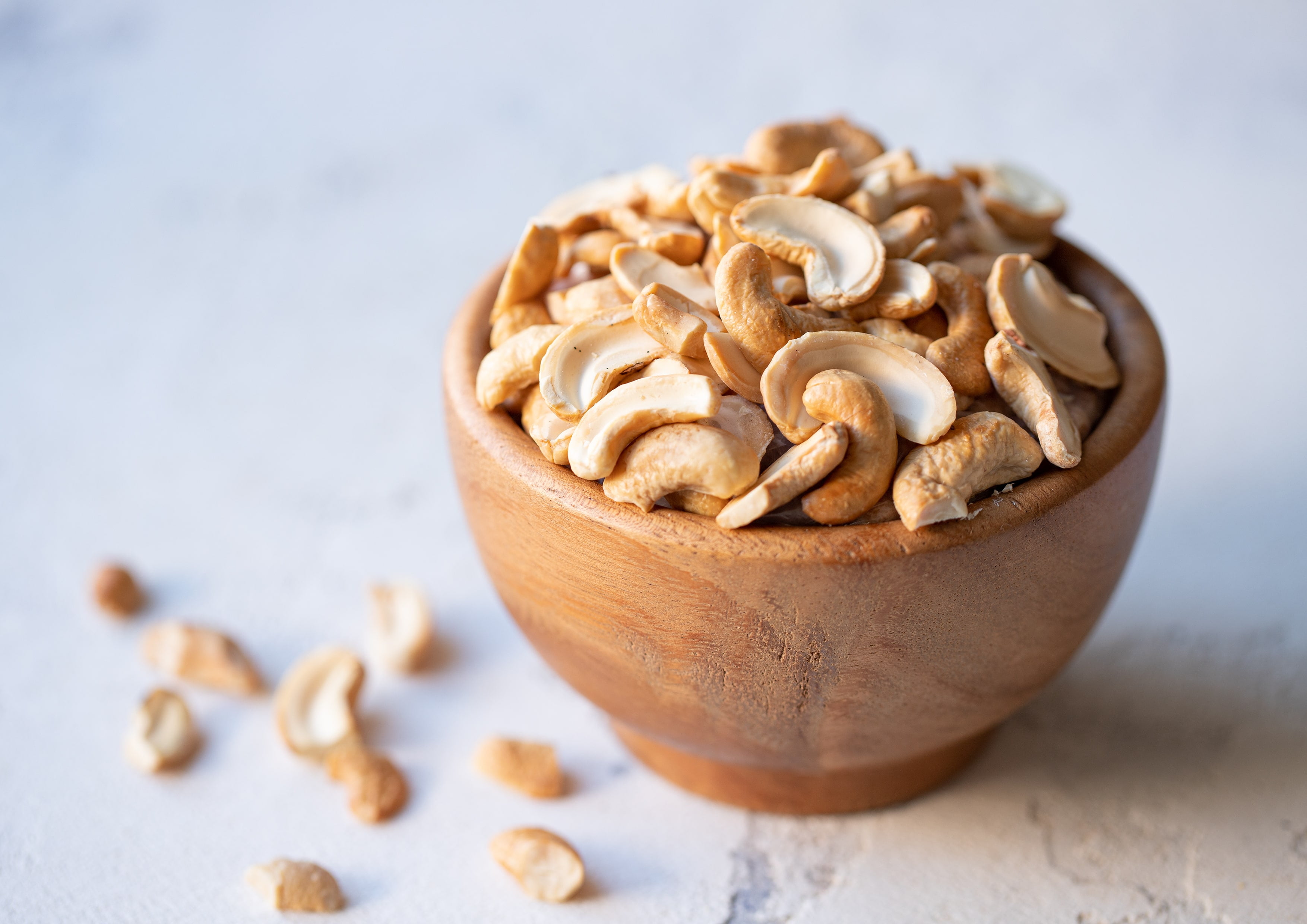 Dry Roasted Cashew Pieces with Himalayan Salt, 2 Pounds – Vegan Snack, Keto, Kosher