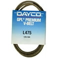 thumbnail image 3 of Dayco Accessory Drive Belt L475 GPL Premium Utility; For Use With Medium/Heavy Duty Vehicles; V-Belt; 75 Inch Outside Circumference; 1/2 Inch Top Width; Synthetic Rubber Compound, 3 of 5