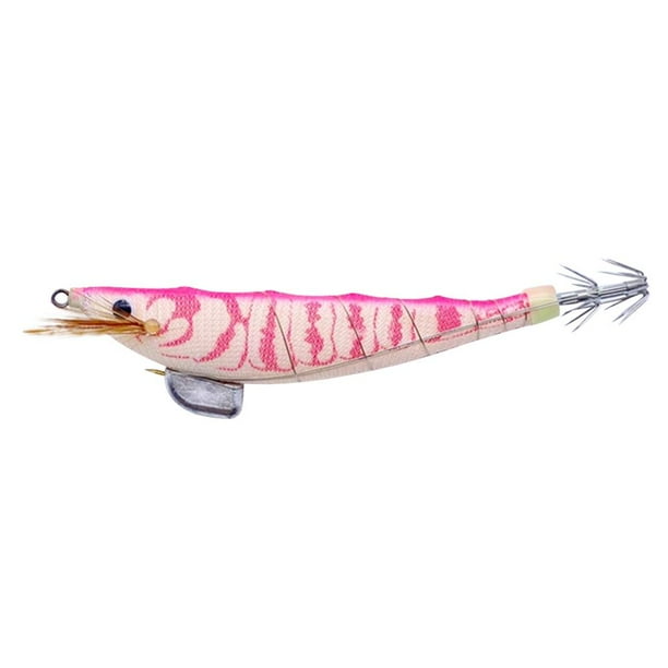 100 mm 12 g hundimiento brillante madera artificial camarón cebo anzuelo señuelo de pesca (E) FLhrweasw Nuevo