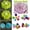 daisy, variant on QHUDLV 1x DIY Mould Flower Shape Silicone Candy Cake Flowers Soap Mold Ice Mold Hot U6