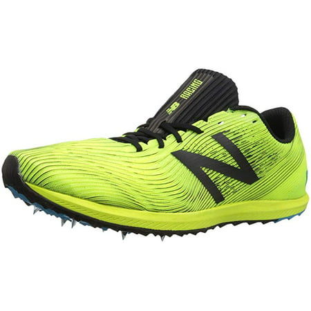 New Balance Men's 7v1 Cross Country Running Shoe, Yellow/Black, 10 D (Best Cross Country Shoes)