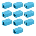 thumbnail image 3 of Paso de red a través del conector de extensión del conector de cable de red de color RJ45 Conector bidireccional, 3 of 8