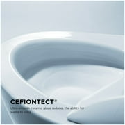 Toto CT428CFG-01 Wall-Hung Toilet, 1.28 GPF & 0.9 GPF