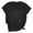Black 01, variant on Short Sleeve Summer T-Shirts for Women Stars Hearts Printed Tops July 4th Outfits Casual Crew Neck Base Tees (XL, White 01)