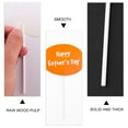 thumbnail image 3 of FELTECHELECTR Fathers Day Cake Decorations 50 Pcs in 10 Set Rectangle Paper Toppers Letter Printed Brown 4.2x3.3in, 3 of 8