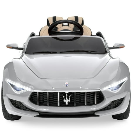 Speed Gems Rc Motor Best Choice Products Kids 12V Maserati Alfieri Ride On car w/ RC, 3 Speeds, Trunk, Media Player ()