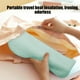 thumbnail image 4 of Silicone Curling Iron Heatproof Cover High Temperature Heat Insulation Mat Travel Convenient Multi-function Silicone Storage Bag Feature:Quantity: 1Pcs Colour: P-ink,Gray,Green,Blue, 4 of 6