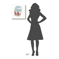 thumbnail image 4 of Global Gallery's 'In the Moment V Sq' By Lisa Audit Stretched Canvas Wall Art, 4 of 4