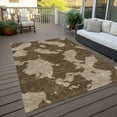 thumbnail image 6 of Addison Rugs Chantille Indoor/Outdoor Transitional Abstract Brown Washable Rectangle Rug, 3' x 5', 6 of 6