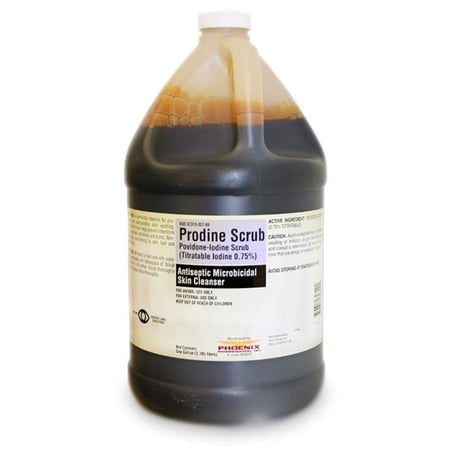 Prodine Scrub Povidone Titratable Iodine Gallon