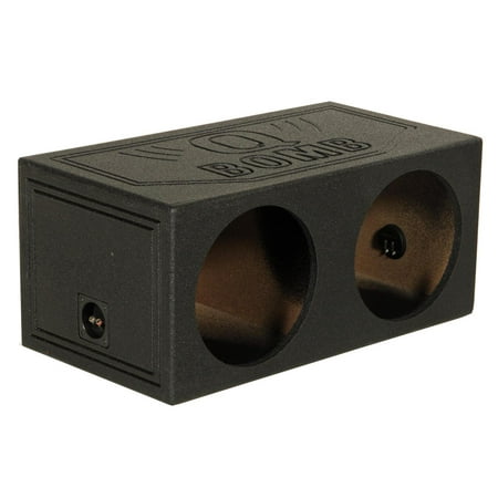 QPower QBomb 15 Inch Dual Sealed Car Audio Subwoofer Sub Box Enclosure (Best 15 Inch Woofer)