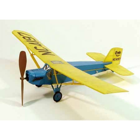 17-1/2" Wingspan Curtiss Robin Rubber Pwd Aircraft Laser Cut Kit