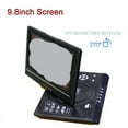 thumbnail image 2 of 9.8 Inch Portable DVD Player Home Car VCD CD TV Player USB 270° Swivel Screen Remote Controller, 2 of 7