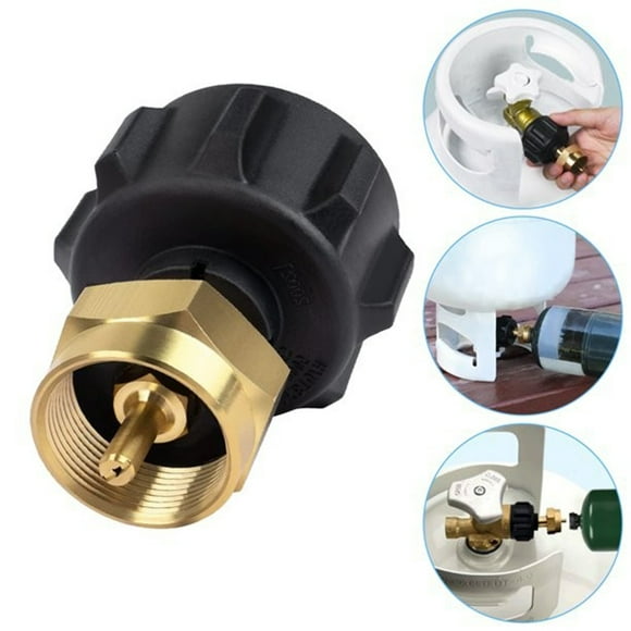 Propane Bottle Filling Connector, Cylinder Tank Coupler, Home and Kitchen, 1*Adapter, By Meiiso
