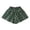 Green, variant on lnmuld Girls Shorts Summer Casual Jogger Shorts Floral Polka Dot Print Elastic Waist Soft Wear Size:6-7 Years