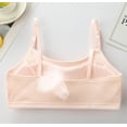 thumbnail image 5 of Teen Girls' Everyday Bra 10-16 Teen Student Girls Thin Cotton Elastic Shoulder Straps Breathable Bra with Adjustable Straps, 5 of 5