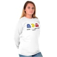 thumbnail image 4 of PACMAN Ready…Game Over Funny Ghosts Long Sleeve TShirt Men Women Brisco Brands M, 4 of 6