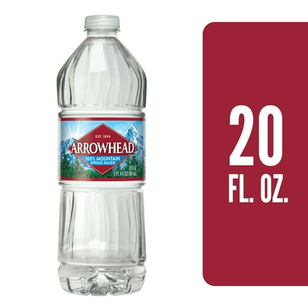 UPC 071142008582 product image for ARROWHEAD Brand 100% Mountain Spring Water, 20-ounce plastic bottle | upcitemdb.com