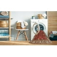 thumbnail image 2 of Ahgly Company Machine Washable Indoor Rectangle Traditional Sand Brown Area Rugs, 4' x 6', 2 of 7
