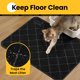 thumbnail image 3 of Alfombrilla de arena para gatos Conlun, para atrapar orina de PVC, 60 x 43 cm, impermeable, 3 of 8