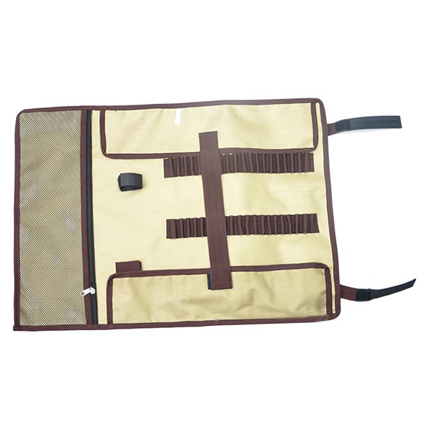 Bolsa plegable para almacenamiento de uñas para acampar, contenedor, clavijas para tienda de campaña, accesorios no incluidos Marrón Sharpla Organizador de estacas de carpa