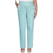 Alfred Dunner Plus Solid Pull On Pants