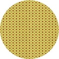 thumbnail image 1 of Ahgly Tapis Rond Lavable en Machine Intérieur Transitionnel Jaune Audacieux, 8 Pieds Rond, 1 of 7