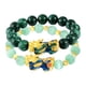 thumbnail image 1 of 2pcs Lucky Bracelet, Feng Shui Amulet Bracelet Prosperity Mantra Bead Bracelet con / Pi Yao Attract Lucky and Wealthy Bangle Hugo pulsera de moda para mujeres hombres, 1 of 10