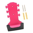 thumbnail image 3 of Guitar Wall Hanger Guitar Hook for Violin String Instruments Electric Guitar Rose Red, 3 of 8