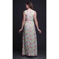 thumbnail image 3 of Bimba Floral Women Round Neck Printed Evening PartyÂ&nbsp;DressÂ&nbsp;Sleeveless Gown-X-Large, 3 of 6