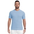 thumbnail image 5 of Iceglad Mens Knit T Shirt Short Sleeve Crewneck Summer Casual Textured Pullover Lightweight Ribbed Viscose Sweater Tee Soft Breathable Fashion Shirt, 5 of 9