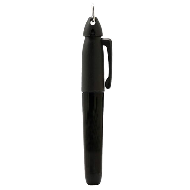 Professional Golf Ball Liner Markers Pen with Hang Hook Drawing Alignment Marks Black 2
