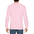 thumbnail image 4 of Gildan Men's Heavy Cotton Long Sleeve T-Shirt, 90/10 Cotton/Polyester, Adult T-Shirt, Classic fit Tee, Light Pink, M, 4 of 6