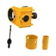 thumbnail image 2 of Kit de instalación de cerradura de puerta, 2 bujes ajustables, plantilla para cerradura de puerta, abridor de orificios para cerraduras Amarillo, 2 of 9